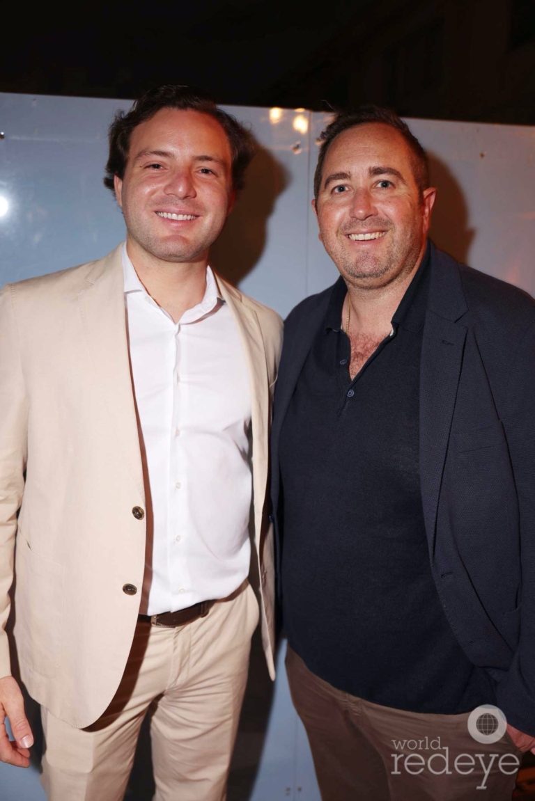 Max Murciano and Chris Wands at the Ocean Terrace Resort Residences launch in Miami